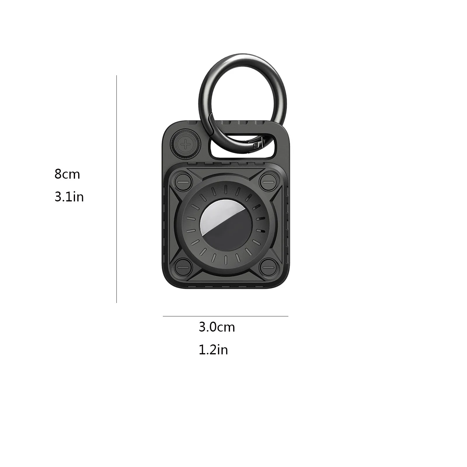

For AirTag Full-Body Shockproof Rugged Soft Silicone Cover For AirTag Full-Body Shockproof Rugged Soft Silicone Protective