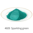 Блестящий зеленый порошок из слюды, пигментный краситель, краситель для лака для ногтей, мыло, керамика, автомобильное искусство Cr