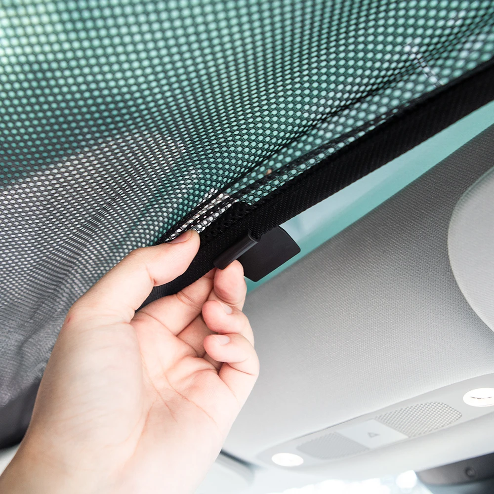 

Tesla Model 3 Sunshade Car Sun Visor Rear Front Sun Shade For Model 3 2021 Accessories Roof Skylight Shades Protector