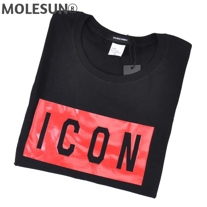 

Мужская хлопковая футболка с круглым вырезом, с коротким рукавом