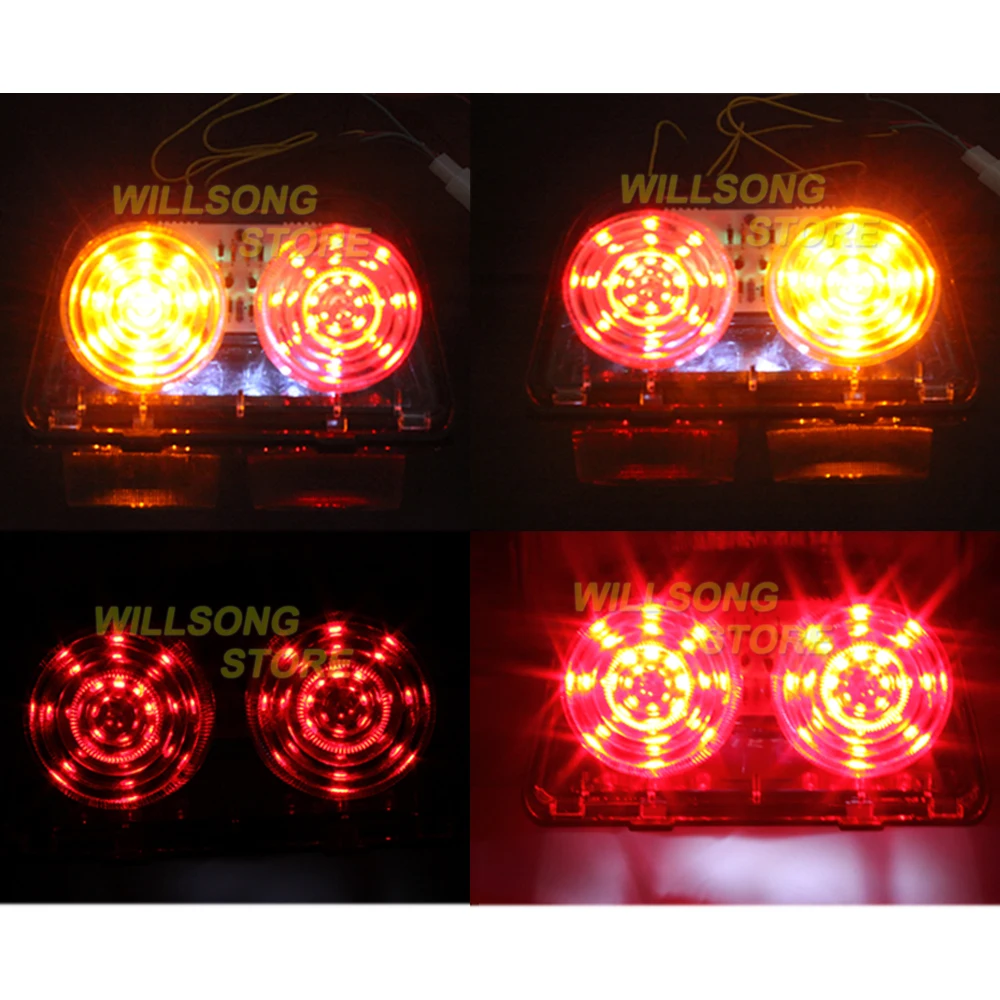 

LED Brake Light Blinker Turn Signal Integrated Lamp For HONDA CBR250 MC19/MC22 CBR400 NC23/NC29 NSR250SP MC18 NSR250SE MC21/MC28