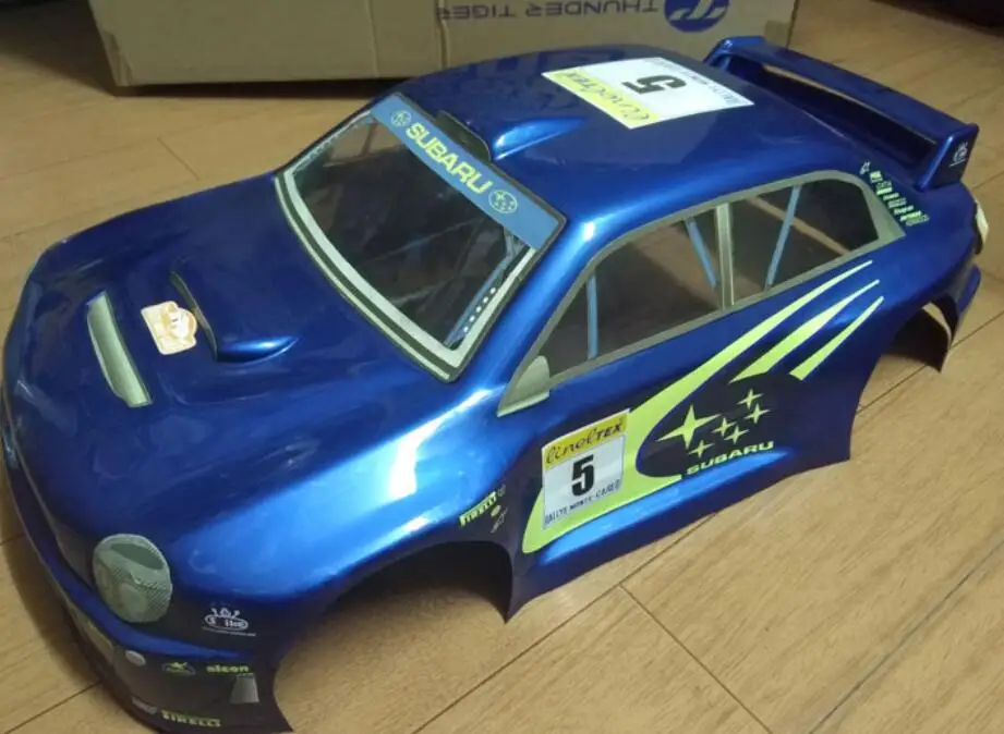 1/8 rc OnRoad Drift бесщеточный ралли Плоский прозрачный корпус змей, Mugen, Xray GT, PC Team C Kyosho Hobao HSP Redcat GT8L GT8LE - Цвет: BLUE