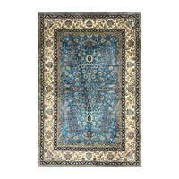2x3 hand knotted seven monount floor turkey silk carpet small mat pray rug