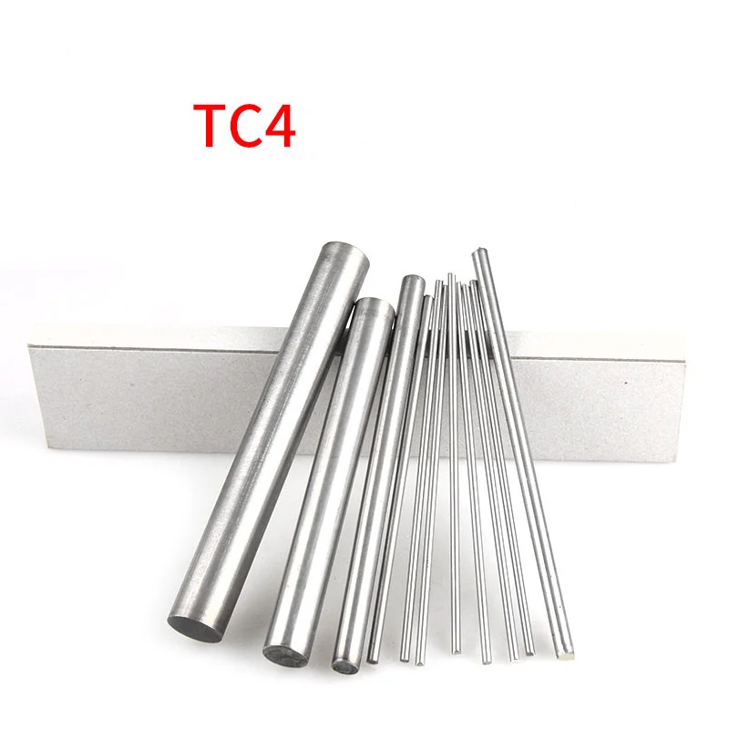 4 шт./лот длина 250 мм 10 дюймов TC4 titanium Ti Bar GR5 металлический стержень диаметром 1 мм-10
