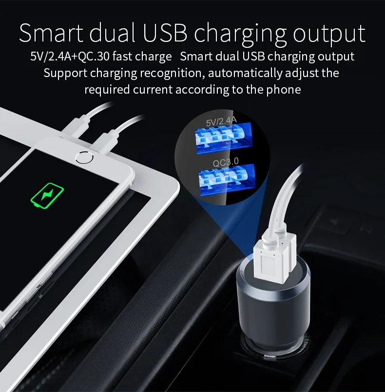 DAB004 Bluetooth 4 0 FM передатчик модулятор Dual USB Автомобильное мобильный телефон громкой