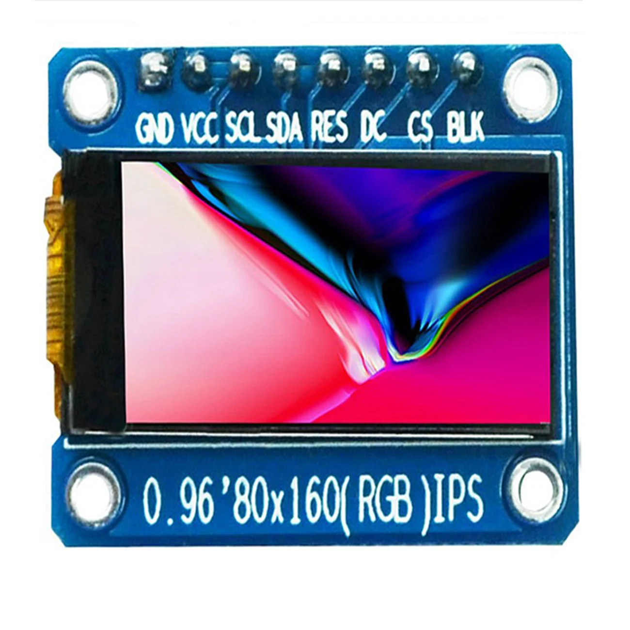 10шт 0,96-дюймовый IPS-дисплей OLED-модуль для Arduino 80 * 160 65K цветной RGB-доски TFT LCD ST7735 DIY on.