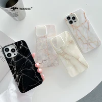 marble shiny phone case for iphone 13 12 11 pro max xr xs max soft luxury silicone wave stone case for iphone 7 8 plus cover hot