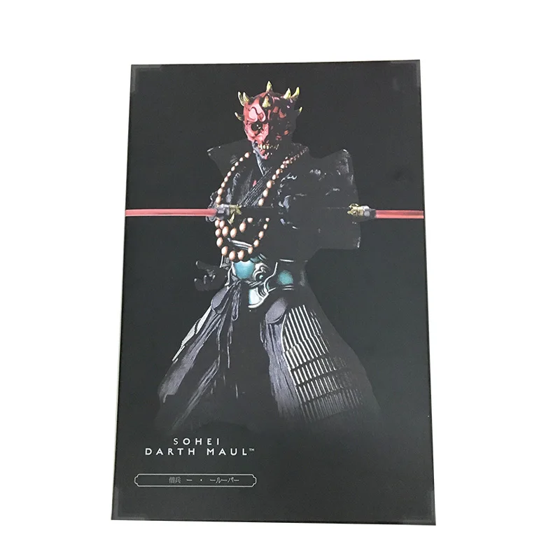 D with box 7 дюймов Звездные войны Самурай тайсо Боба Дарт Мол Вейдер Ashigaru Taikoyaku Akazonae Teppo Ahigaru Yumiashigaru Koutetsu фигурка игрушка - Цвет: D with box