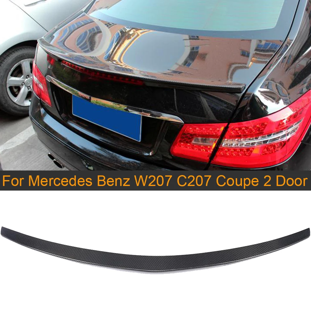 

Carbon Fiber Rear Spoiler Wing for Mercedes Benz W207 C207 Coupe 2 Door 09-12 E250 E300 E350 E500 E550 Rear Trunk Spoiler Wing