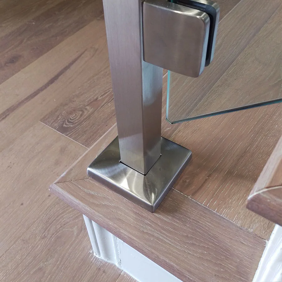 Бесплатная доставка 304 # атласная отделка детали для лестницы с плоской