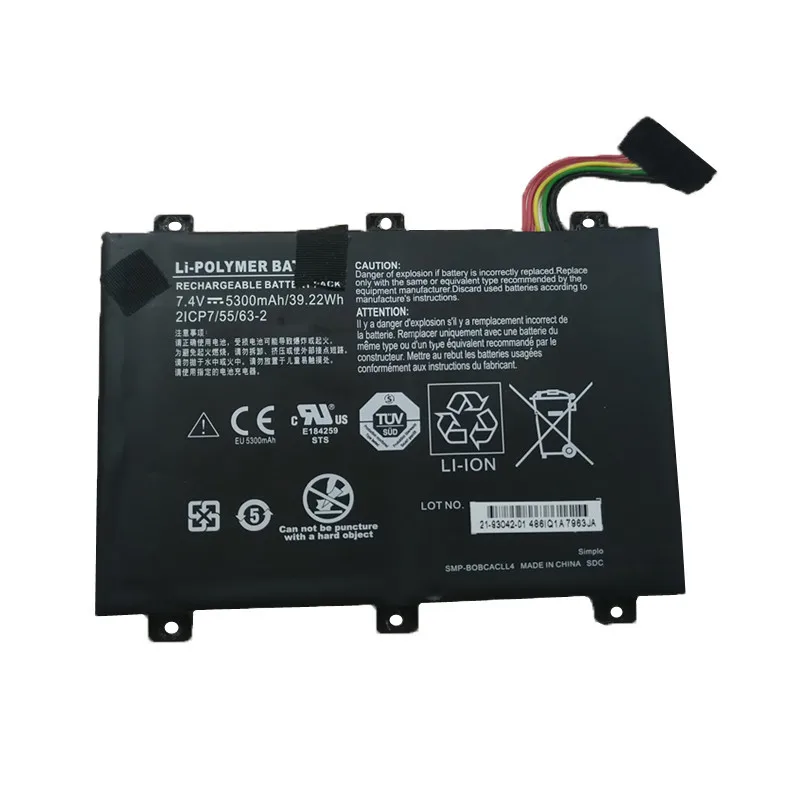 Аккумулятор для ноутбука xplore ix101B1 IX101B2 7 4 В 5300 мАч 93042 Вт-ч | Компьютеры и офис