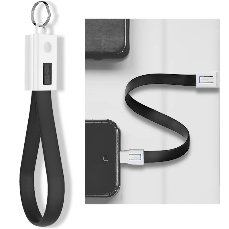 Многофункциональный USB кабель для зарядки брелок кольцо Портативная зарядка