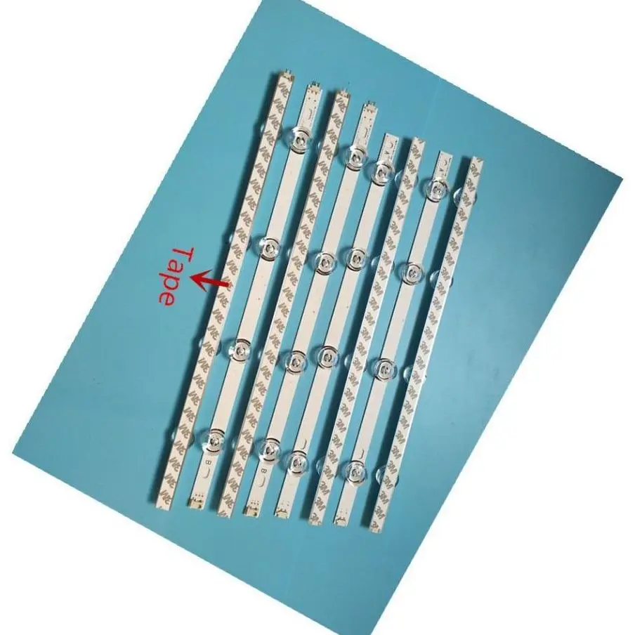 Светодиодная лента для подсветки для LG 42LB5610, 8 шт./комплект, 42LF561V 42LB580U 42LB563U 42LB653V 42LB652V 42LB631V 42LB630V 42LB629V 42LB552U