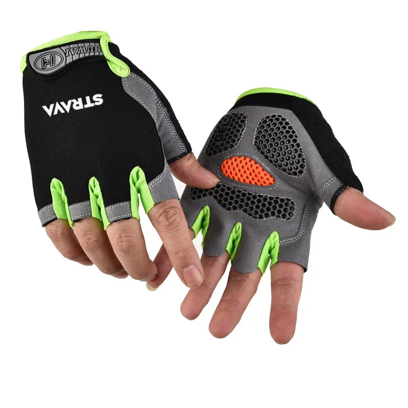 

New Mtb Cycling Gloves Non-Slip Anti-sweat Racing Motorcycle Mountain Bike Bmx Gloves Breathable Men's Short Wind Cycling Gloves