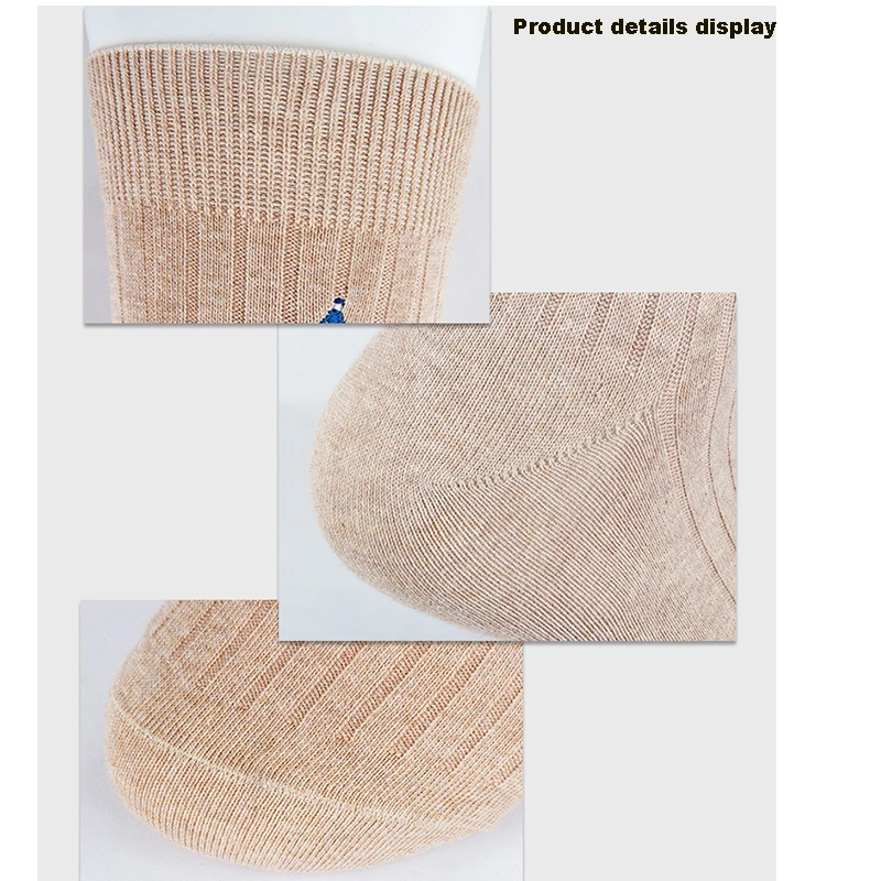 PIER POLO Cotton Sock Warm High Quality Men Dress Socks Calcetines Hombre Socks Business Winter Men gifts size39-44 sokken 5pair