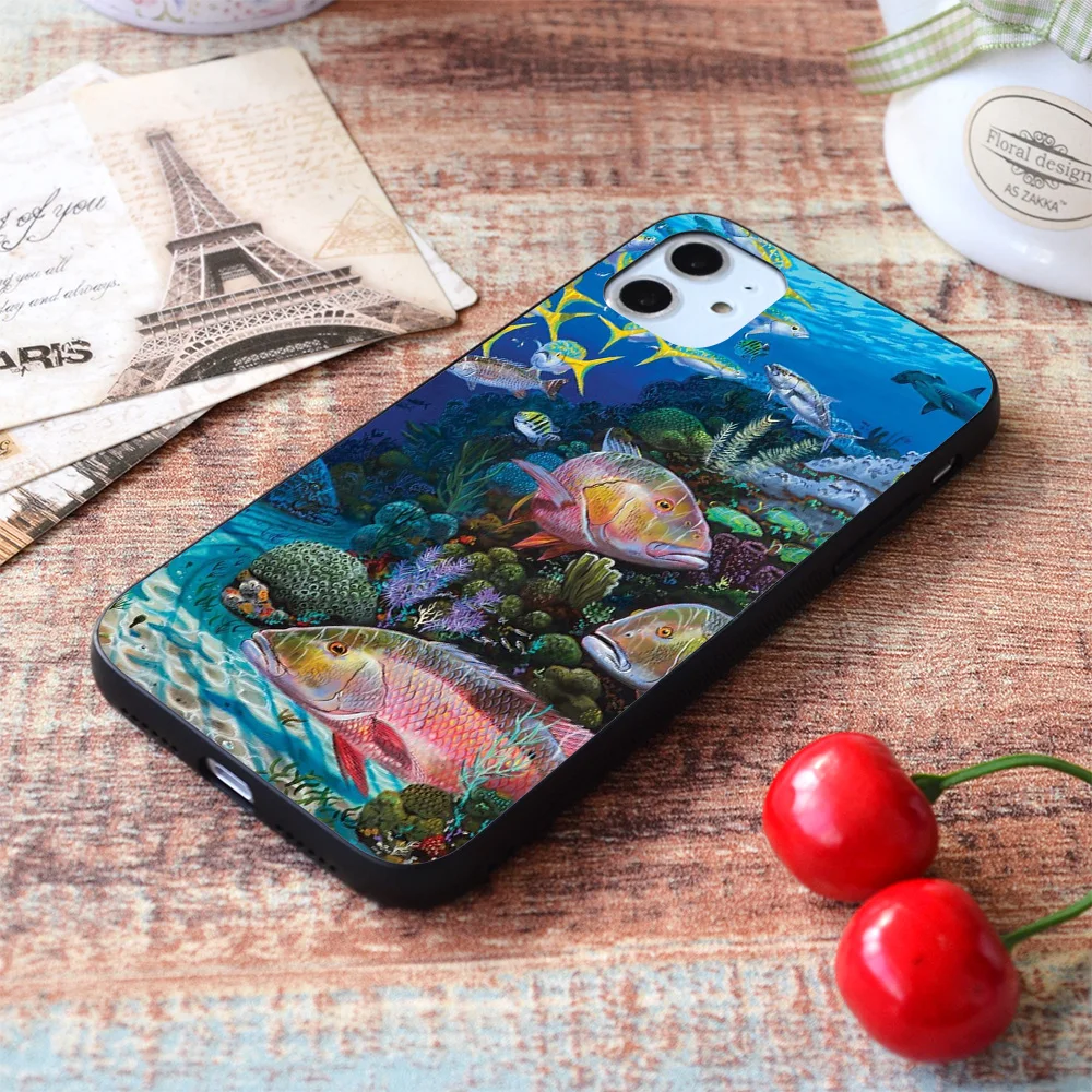 

For iPhone Mutton Reef Soft TPU Border Apple iPhone Case