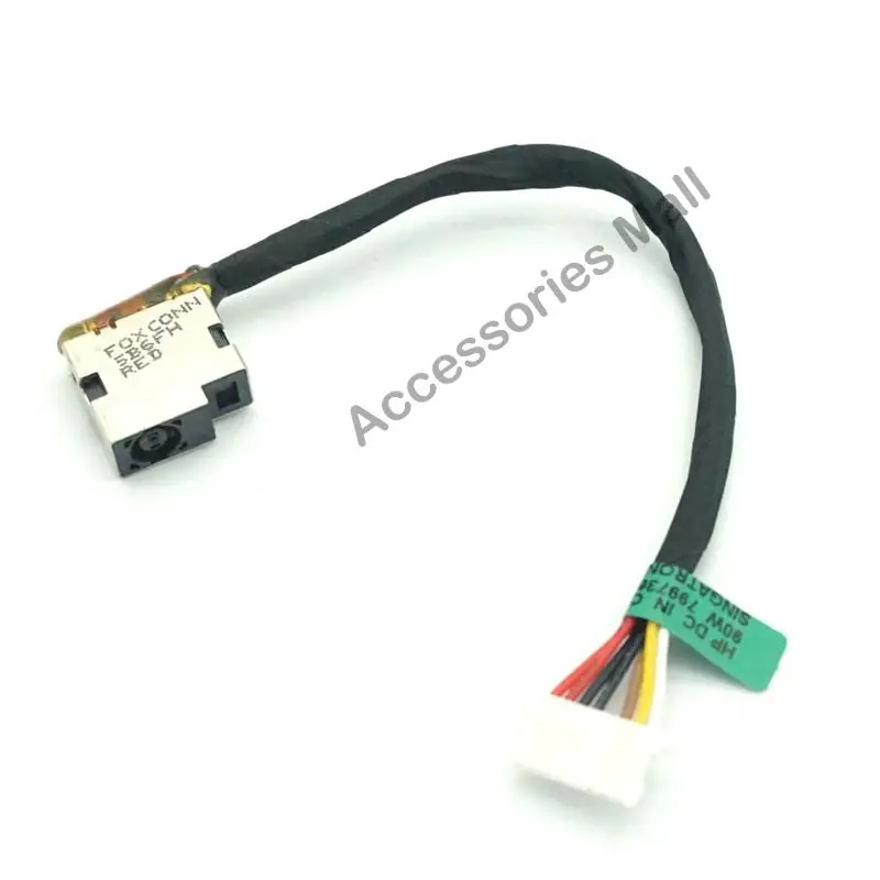 Новый разъем питания постоянного тока для ноутбука с кабелем HP TPN-I120 I120 TPN-C125 C125