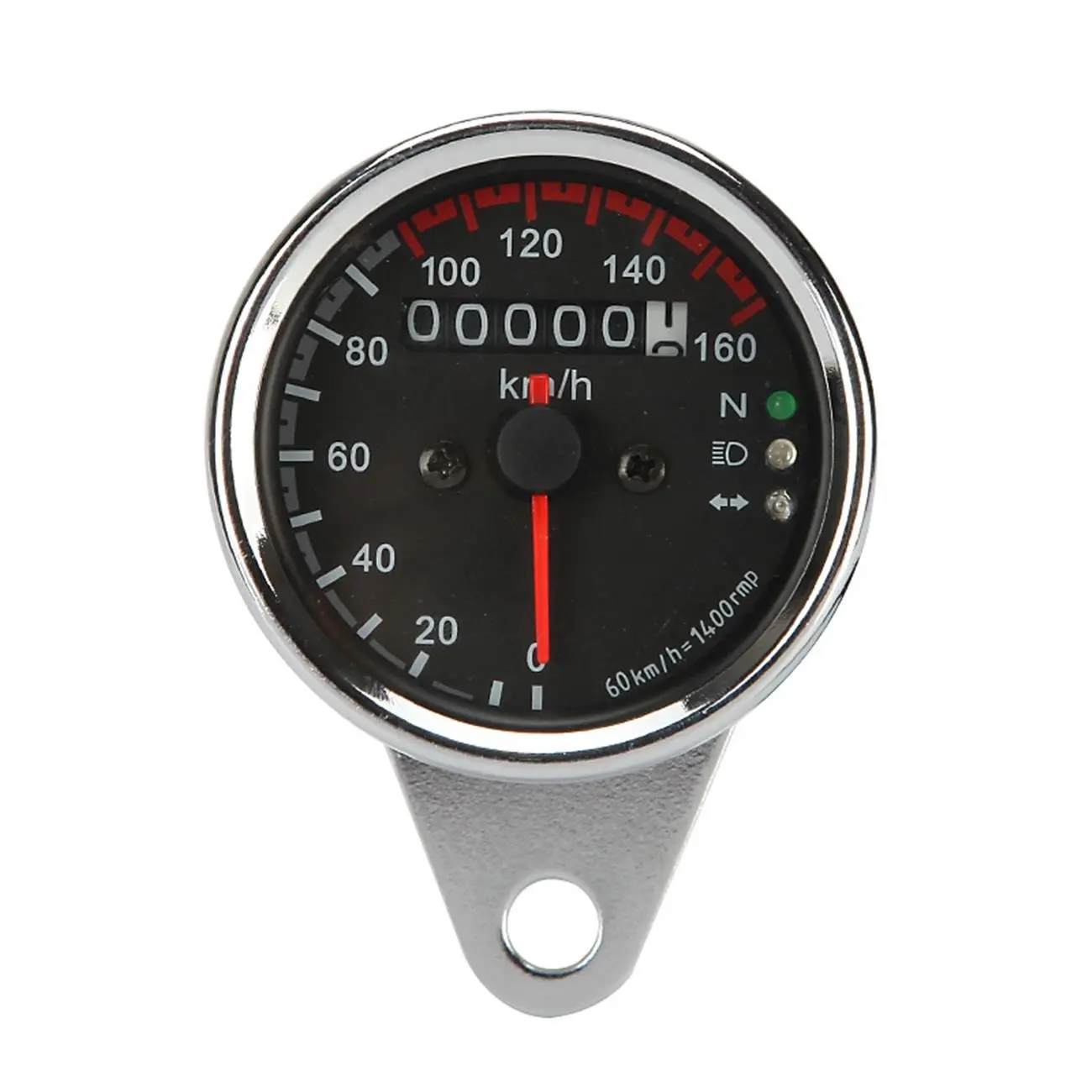 

Motorcycle Dual Odometer Speedometer Gauge B For Yamaha Honda Suzuki Harley Davidson Kawasaki Victory ...