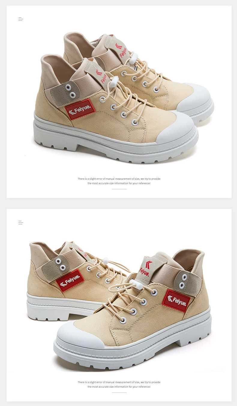Feiyue 8302 новинка, холст обувь ботинки martin оригинальная женская обувь вулканизированные Кеды сапоги Для женщин 4 цвета тренд Нескользящие домашние тапочки