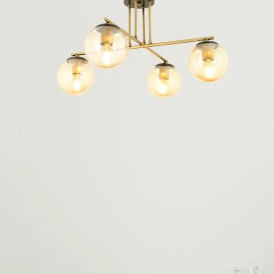 

Современная 2021 APLIQA тонкая люстра с 4 рукавами