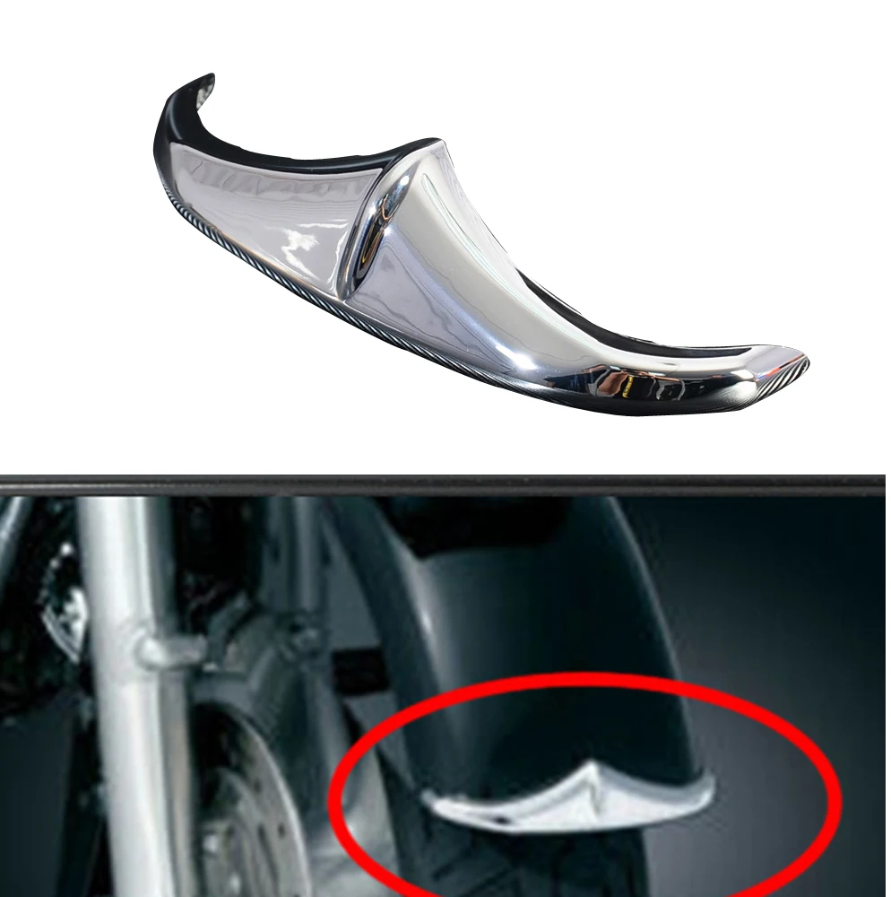 

Хромированный мотоциклетный передний брызговик, чехол с отделкой для Harley Street Glides Dyna FLHRSE Road Glides Road King 04-19