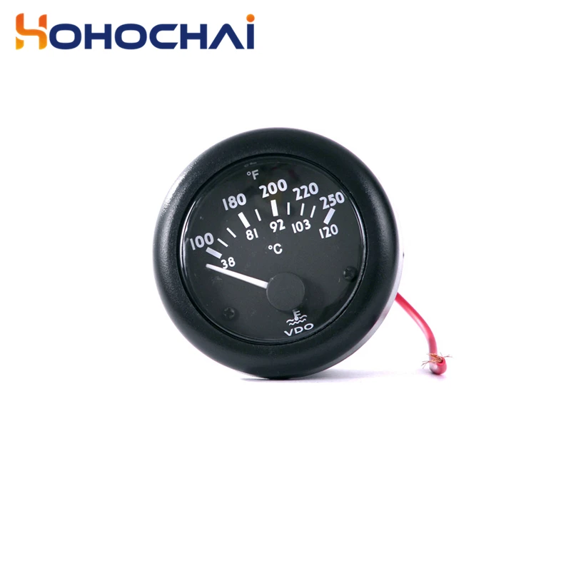Medidor de Temperatura da Água Vdo 12v 24v Opcional Peças e acessórios do gerador