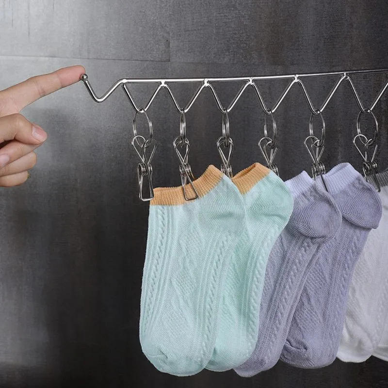 Складная настенная вешалка для одежды из нержавеющей стали вращающиеся