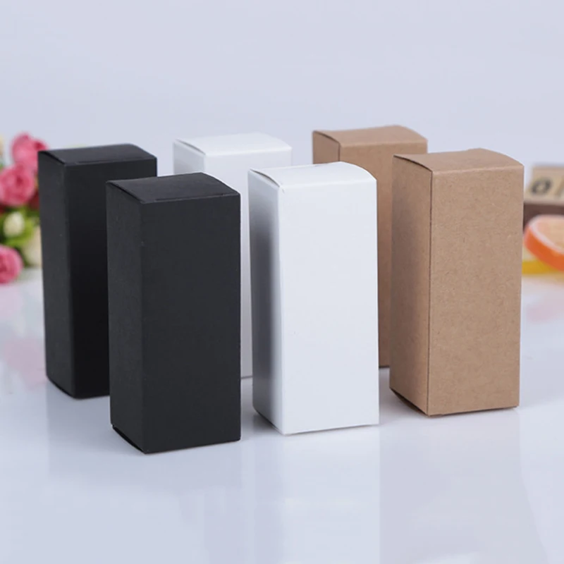 Tube Cardboard Boxes For Gift Essential Oil Bottle Packaging Box Blank Cosmetic Lipstick Box