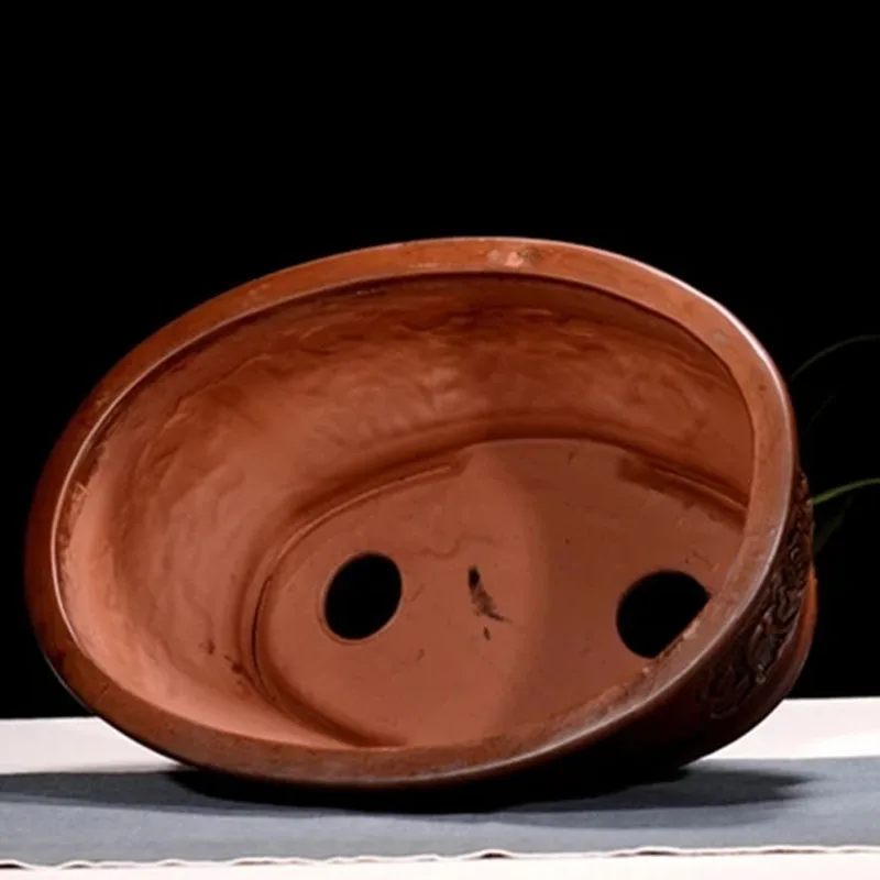 Ретро фиолетовый песок бонсай цветочный горшок большой крытый балкон простой