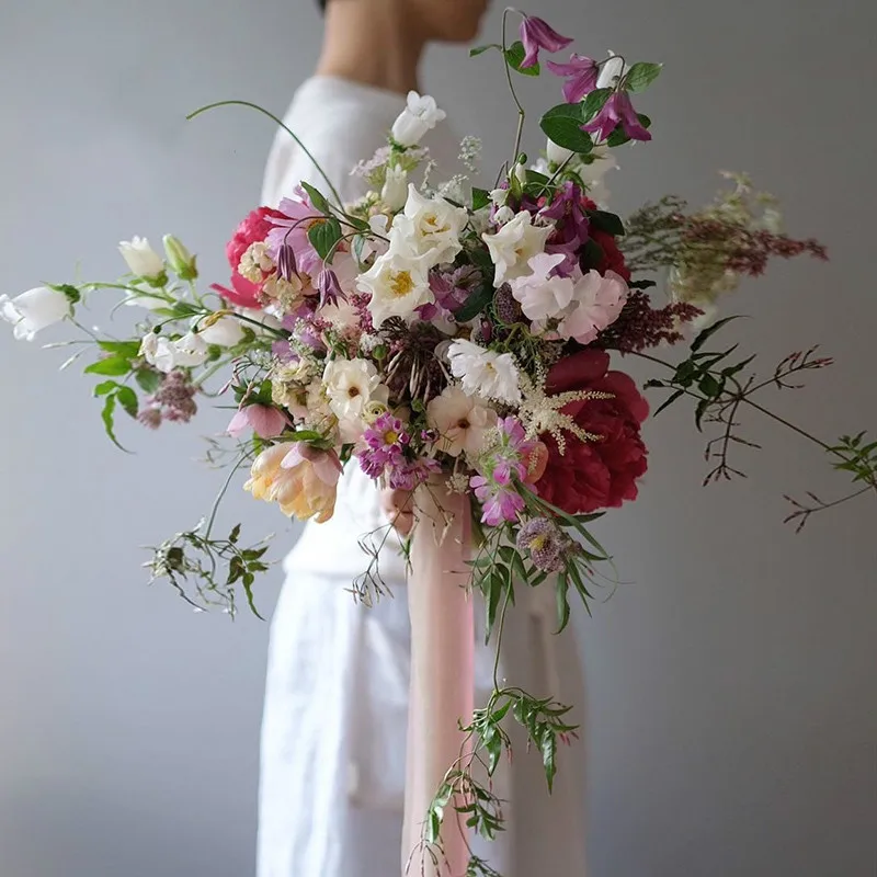 Атласная шифоновая шелковая лента с деревянной катушкой прозрачная бахромой для