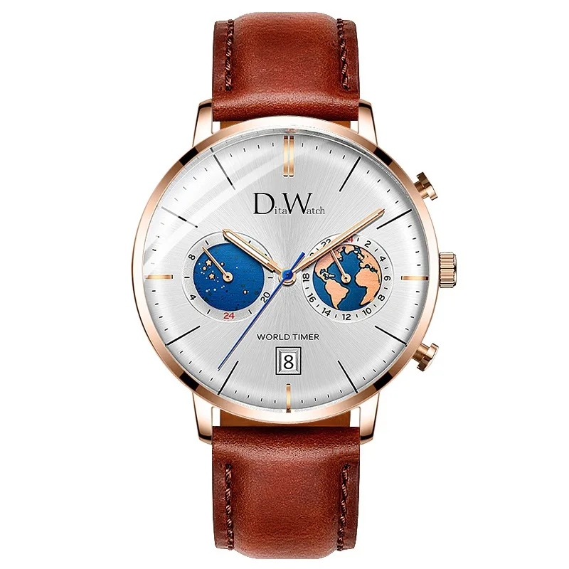 

Men's Watches Fashion Business Automatic Watches Cool Watches for Men Relojes Para Hombre Waterproof Non-mechanical New 2021