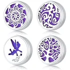 Новинка, брошь-диффузор для эфирных масел, медальон для ароматерапии, магнитная пряжка из нержавеющей стали