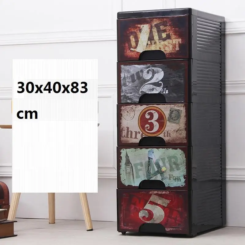 Потертый вспомогательный комод для хранения Armario дома ящик салона| |