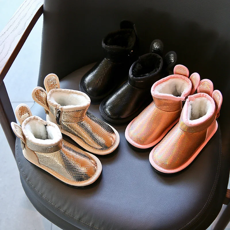 Детская обувь коллекция 2019 года новые зимние детские ботинки толстая теплая