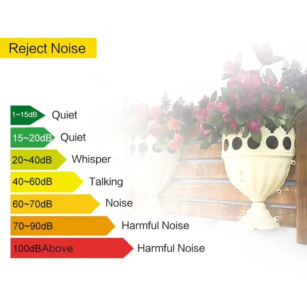 Цифровой измеритель уровня звука шума в децибел ЖК дисплей 30 130 дБ|Шумомеры| |