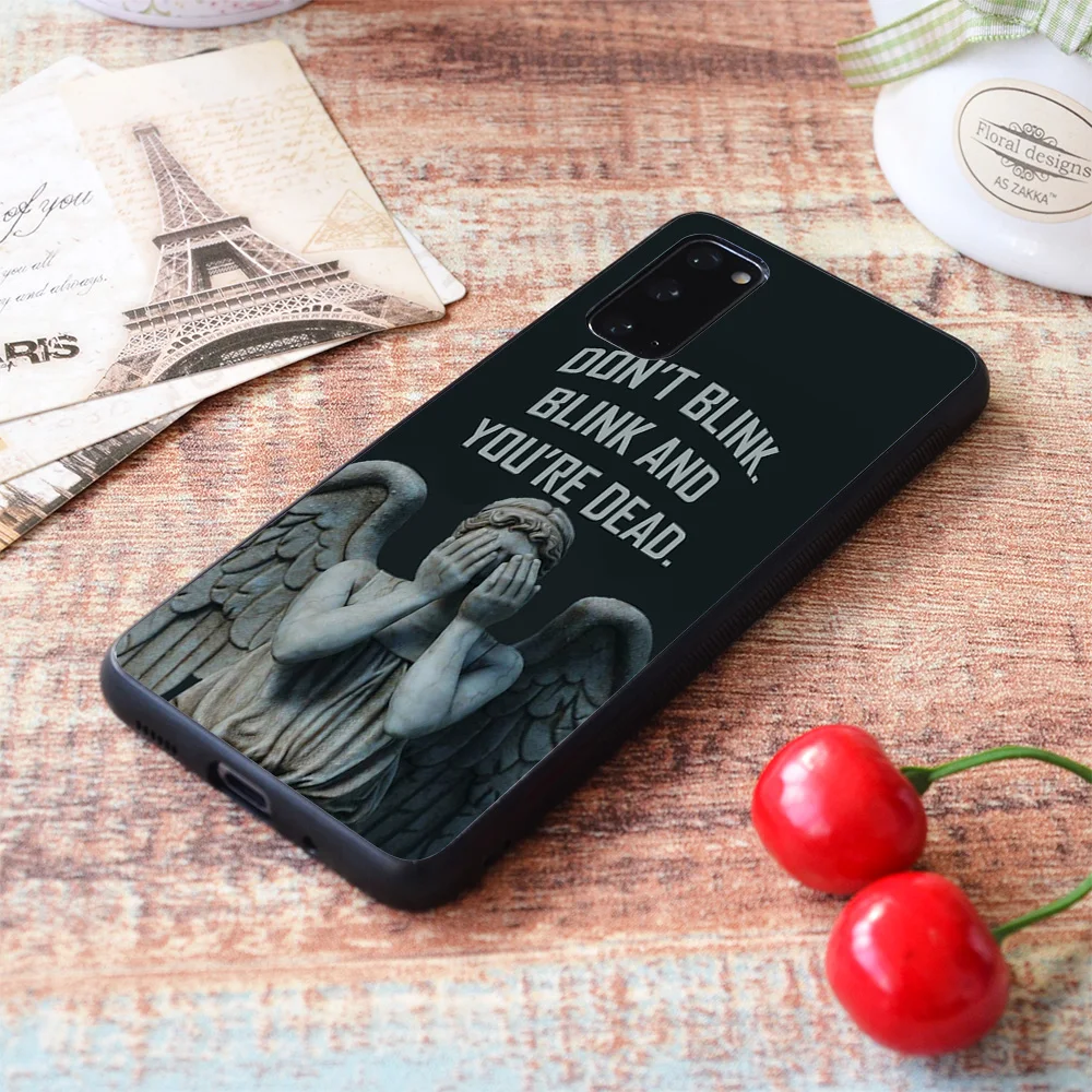 

For Samsung Galaxy Don't Blink Soft TPU border Samsung Galaxy Case