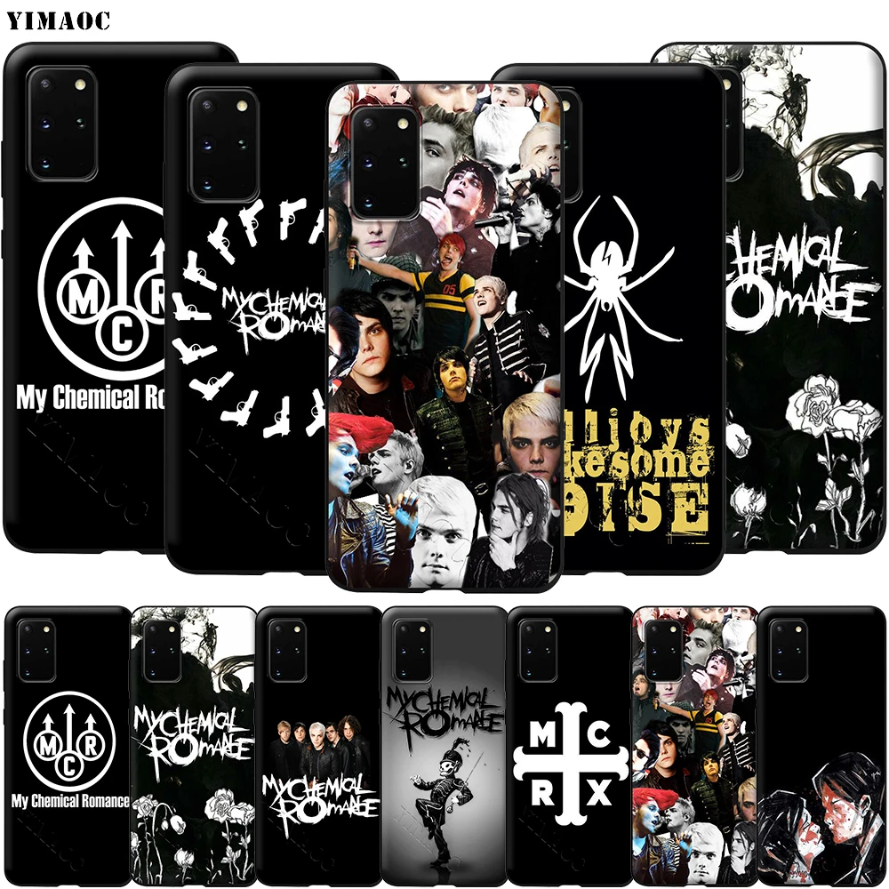 Чехол YIMAOC My Chemical Romance MCR для Samsung Galaxy A7 A8 A9 A10 A20 A30 A40 A50 A70 M10 M20 M30 S10 S10e J6 Plus|Бамперы| |