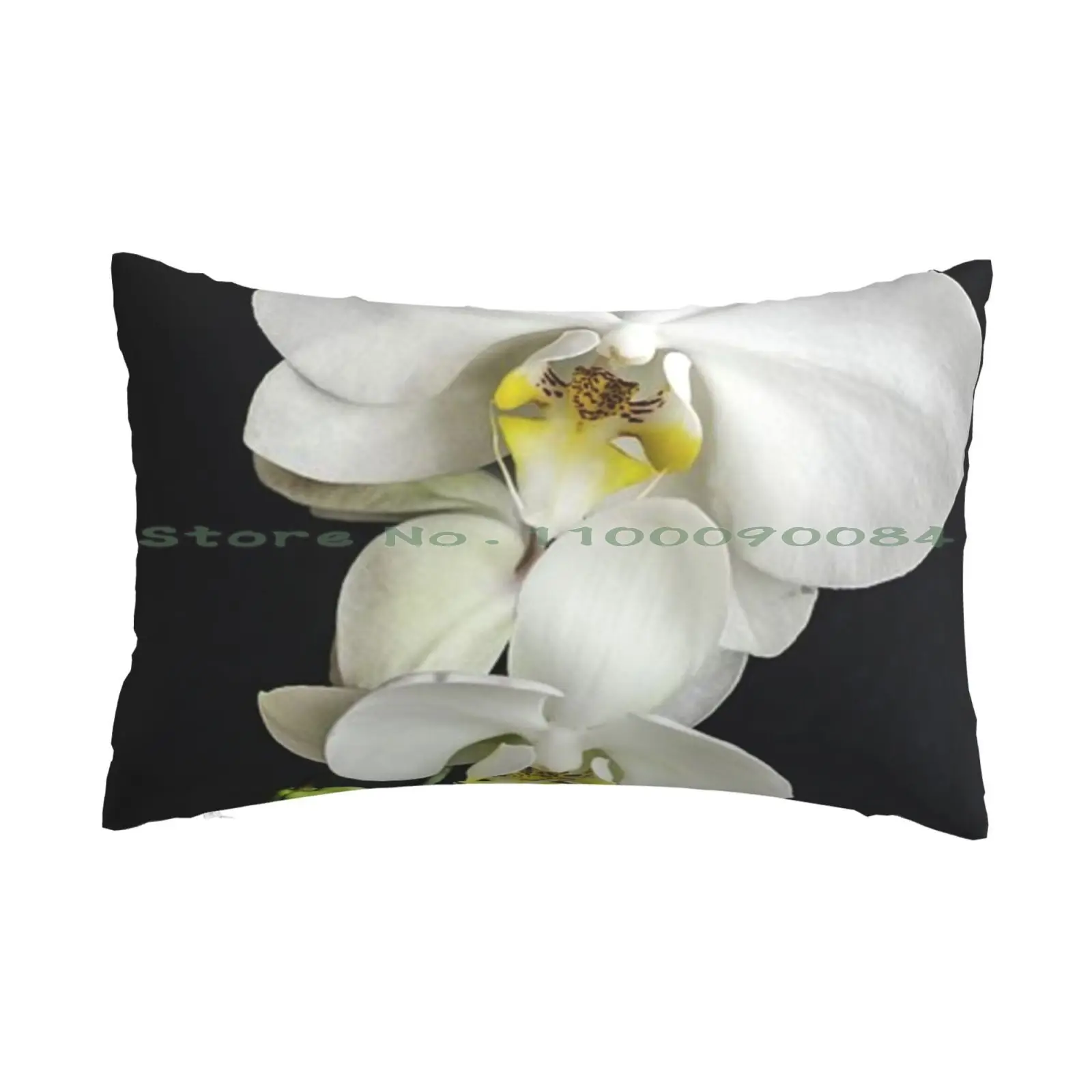 Подушка с изображением орхидеи 20x30 50*75