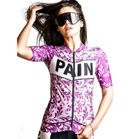 cycling jersey 2020 women short sleeve bike clothing purple racing shirt road bike kits outdoor wear maillot tops