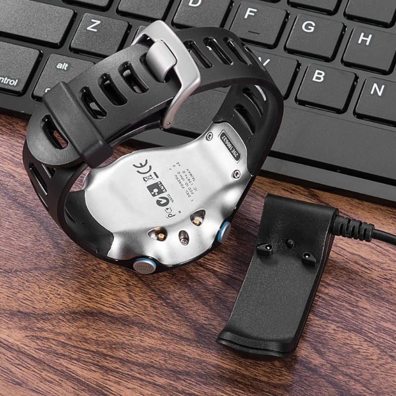 

Magnetic USB Clip Charger Cable Cradle Dock for Garmin Forerunner 610 GPS Watch