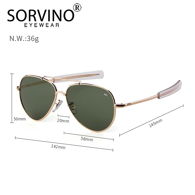 Мужские и женские солнцезащитные очки SORVINO Ретро стиль модель 2020 года высокое