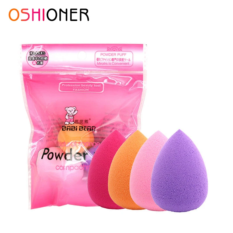 4 шт. губка для основы под макияж| |