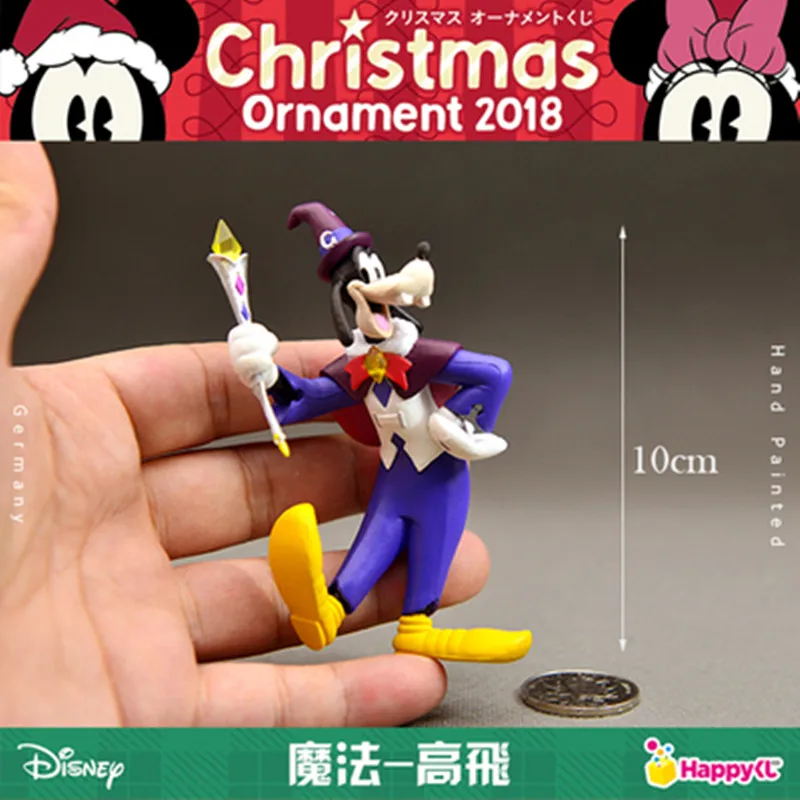 

1piece 8.5-10cm Disney original Classic Donald duck Goofy action Figure Collectible Model Toy christmas tree ornament