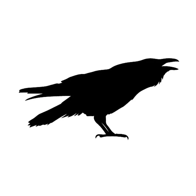Мультяшные животные ворона птица Автомобильная Наклейка Автомобили Мотоциклы