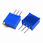 10 шт.лот 3296W-1-202LF 3296 Вт 202 2k Ом Регулируемый многооборотный триммер, потенциометр, высокоточный переменный резистор