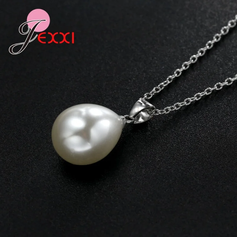 Новейшие Модные Ювелирные наборы для женщин и девушек из стерлингового серебра