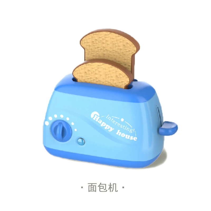 Children Pretend Play Kitchen Toys Pink Household Appliances Toaster Vacuum Cleaner Cooker Juicer Blender Toy For Kid Girls | Игрушки и