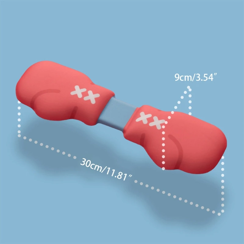 Mouse pad Red Boxing Glove Hand Wrist Rest Pad PU Non-Slip Silica Gel Keyboard Tray for Mechanical Gaming | Компьютеры и офис