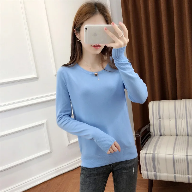 Autumn Winter sweater women Knitted Pullover Women Sweater fashion Sweaters Plus Size Cashmere Round neck tops | Женская одежда