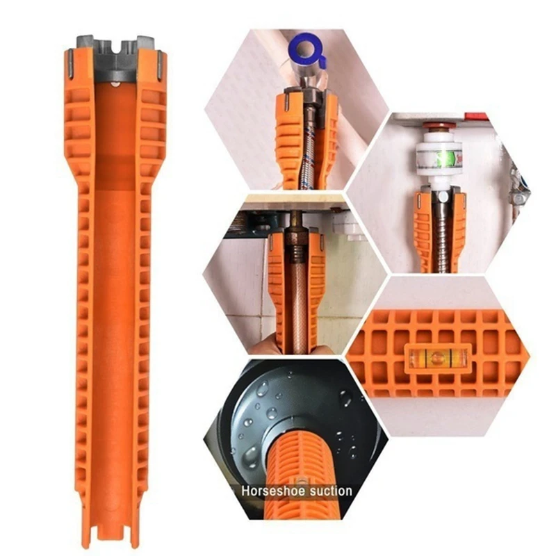 Новый кран и раковина установщик сверхдлинный дизайн инструмент гаечный ключ